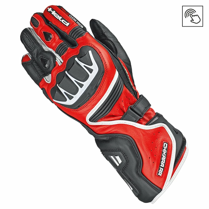 Coupon ๐ Held Chikara RR Gloves Black / Red โจ