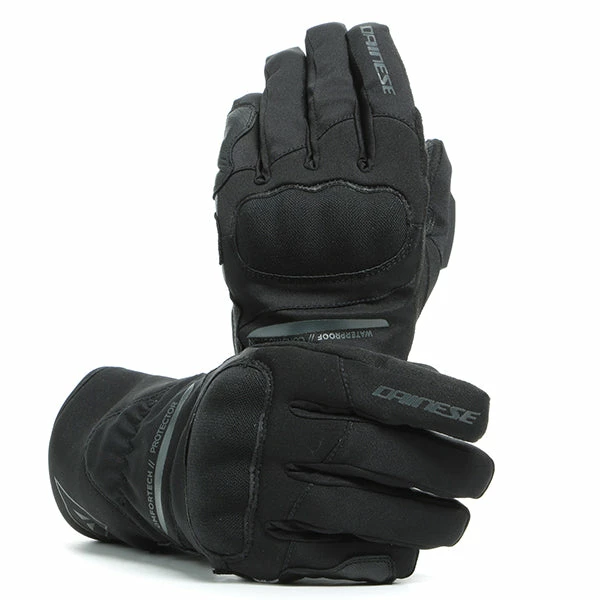 Flash Sale ⌛ Dainese Aurora 👩 Women's D-Dry Waterproof Gloves Black 🎁