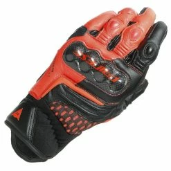 Best reviews of 🧨 Dainese Carbon 3 Short Gloves Black/Fluo-Red ⭐