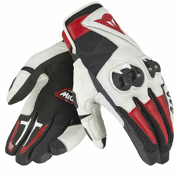 Brand new ๐ Dainese Mig C2 Unisex Gloves Black/White/Red ๐
