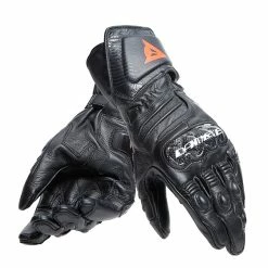 Discount 🛒 Dainese Carbon 4 Long Leather Gloves Nero Black 🥰