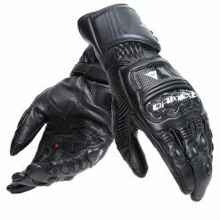 Buy 🎉 Dainese Druid 4 Leather Gloves Black 😀