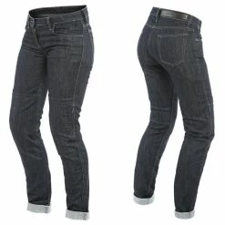 Best Sale 🔔 Dainese Denim Slim-Fit 👩 Women's Denim 👖 Jeans Blue 😉