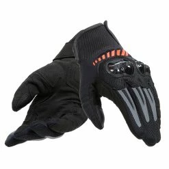 Cheapest 🎁 Dainese Mig 3 Air Waterproof Gloves Black/Fluo Red 🔔