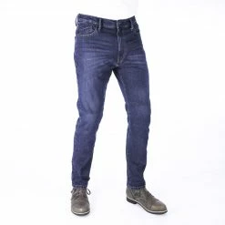Discount 🌟 Oxford AA Slim Fit Motocrycle 👖 Jeans Two Year Aged Long ⌛