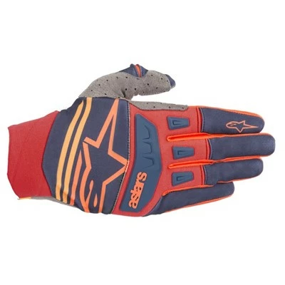 Budget ๐ Alpinestars Techstar 19 Gloves Blue / Red / Orange ๐