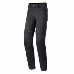 Cheapest 😀 Alpinestars Cerium Tech-Stretch Denim Motorcycle 👖 Jeans Black 🥰