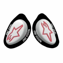Best Pirce 👍 Alpinestars GP Knee Sliders White 😍