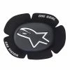 Coupon ✨ Alpinestars GP Sport Evo Knee Sliders Black/White ⭐ -Richa Shop Alpinestars GP Sport Evo Knee Sliders BlackWhite 700x700