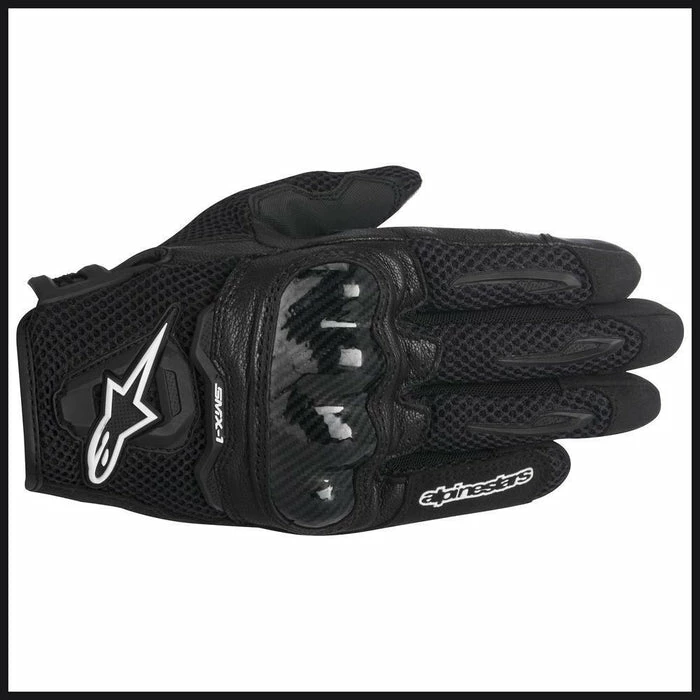 Promo 🤩 Alpinestars SMX-1 Air V2 Gloves Black 😉 3 Promo 🤩 Alpinestars SMX-1 Air V2 Gloves Black 😉