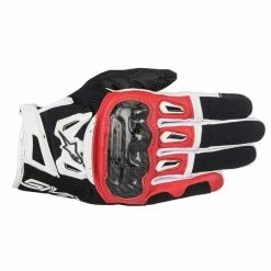Top 10 😍 Alpinestars SMX-2 Air Carbon V2 Gloves Black/Red/White 🧨