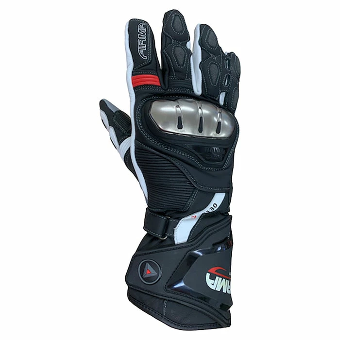 New ๐งจ Armr Harada R Leather Motorcycle Gloves ๐ - Image 2