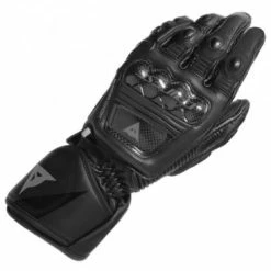 New 😀 Dainese Druid 3 Leather Gloves Black 😉