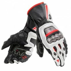 Top 10 ⭐ Dainese Full Metal 6 Leather Gloves Nero Black/White/Lava Red ⌛