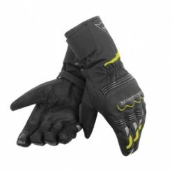 Best Sale 🤩 Dainese Tempest D-Dry Waterproof Unisex Gloves Black/Yellow Fluo ✨