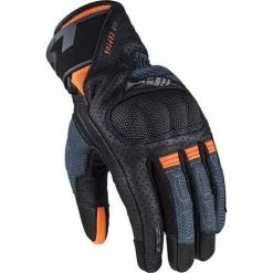 Outlet ✔️ LS2 Air Raptor Short Gloves Dark Blue/Orange Fluo 🥰