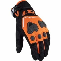 Best Sale 😍 LS2 Vega Short Gloves Black/Orange ⭐