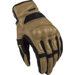 Best Pirce ❤️ LS2 Duster Short Leather Gloves Tobacco/Black ⭐