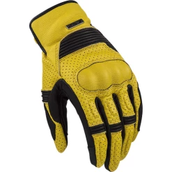 Best deal 👏 LS2 Duster Short Leather Gloves Mustard/Black 😀