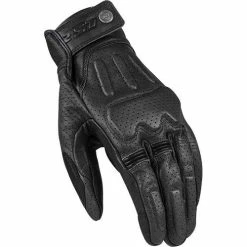 Buy ✨ LS2 Rust Short Leather Gloves Black 🔥