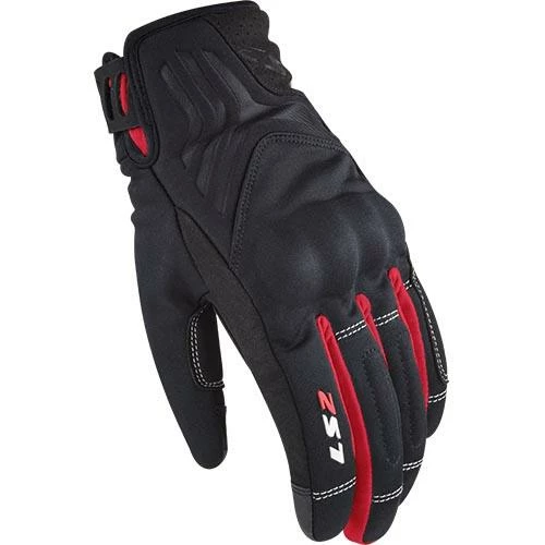 Brand new ๐ LS2 Jet 2 Waterproof Short ๐ฉ Women's Gloves Black/Red ๐