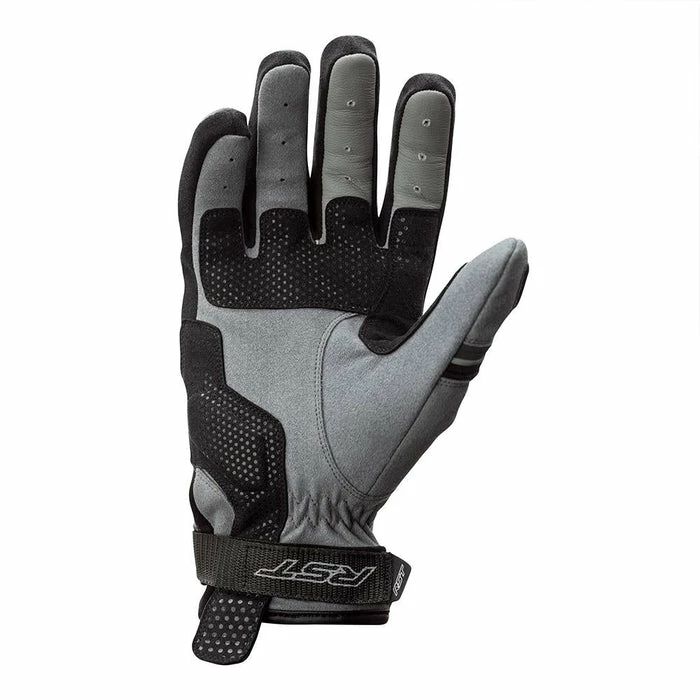 Budget 👏 RST Adventure-X Leather Gloves Grey/Black ⭐ - Image 6