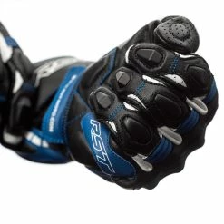 Cheap π RST Axis Leather Gloves Black/Blue π 10 Cheap π RST Axis Leather Gloves Black/Blue π -Richa Shop RST Axis Leather Gloves BlackBlue 3 700x700