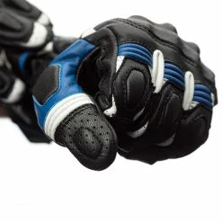 Cheap π RST Axis Leather Gloves Black/Blue π 11 Cheap π RST Axis Leather Gloves Black/Blue π -Richa Shop RST Axis Leather Gloves BlackBlue 4 700x700