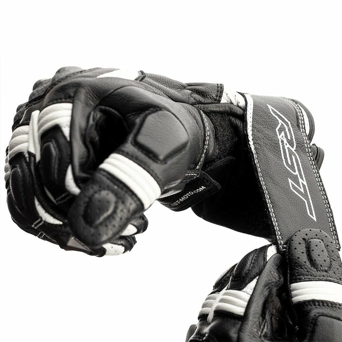 Discount โจ RST Axis Leather Gloves Black/Grey/White ๐ - Image 5