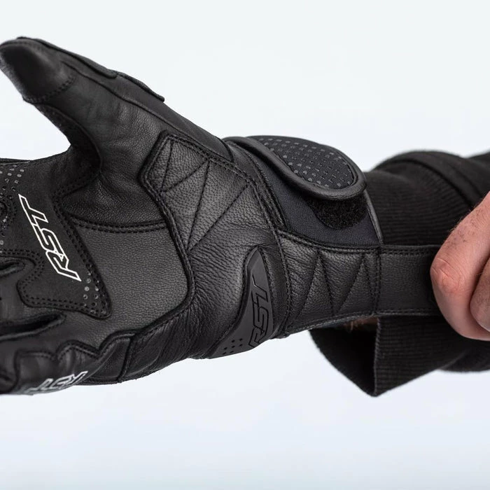 Budget โ๏ธ RST Freestyle 2 Leather Gloves Black โจ - Image 3