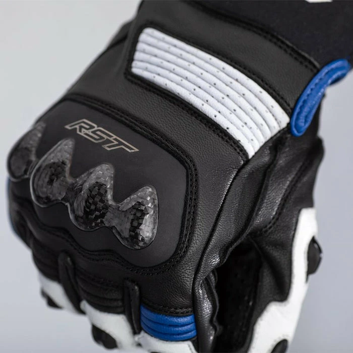 Outlet ๐งจ RST Freestyle 2 Leather Gloves Black/Blue ๐ - Image 2