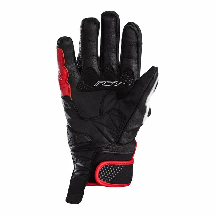 Buy ๐งจ RST Freestyle 2 Leather Gloves Black/Red ๐งจ - Image 3