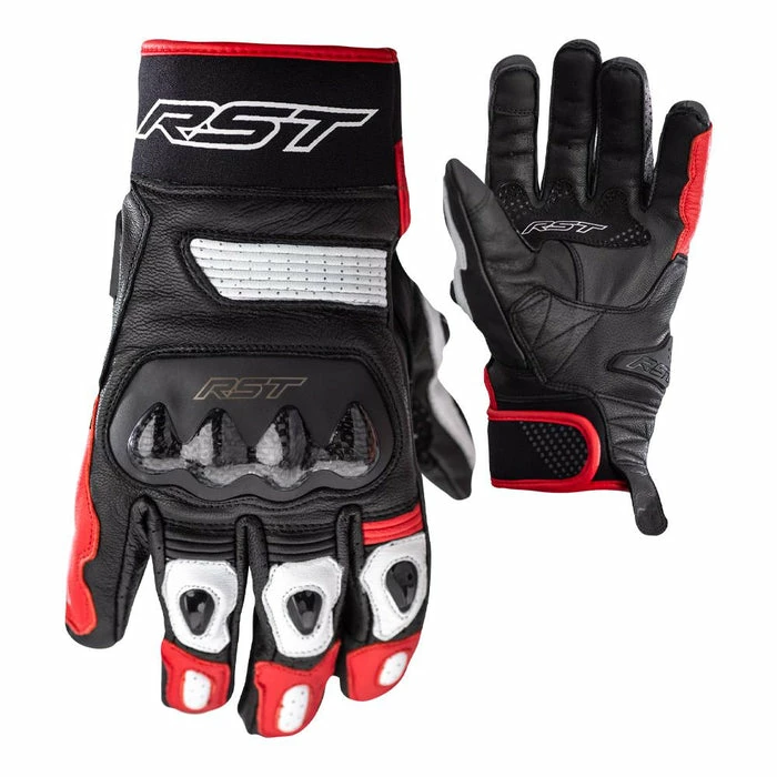 Buy ๐งจ RST Freestyle 2 Leather Gloves Black/Red ๐งจ - Image 6
