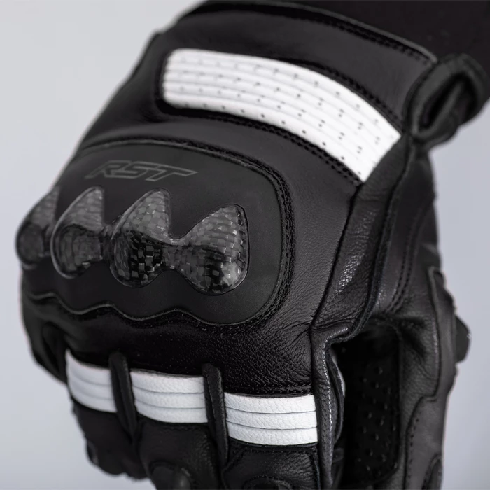 Hot Sale โ RST Freestyle 2 Leather Gloves Black/White ๐ - Image 2