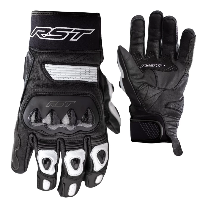 Hot Sale โ RST Freestyle 2 Leather Gloves Black/White ๐ - Image 3