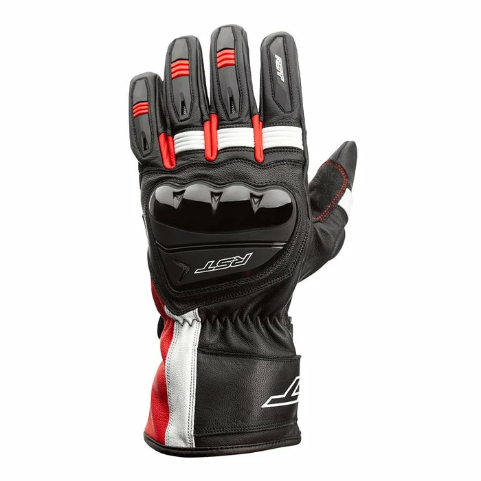 Outlet โค๏ธ RST Pilot Leather Gloves Black/Red ๐