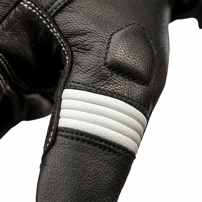 Budget ๐ RST Pilot Leather Gloves Black/White ๐งจ - Image 4