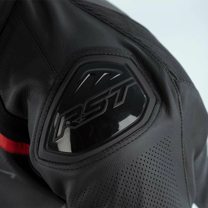 Flash Sale ๐ฅ RST Sabre Leather Airbag Jacket Black/White/Red โจ - Image 4
