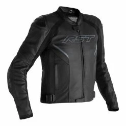 Cheapest โ๏ธ RST Sabre Leather Airbag Jacket Black ๐