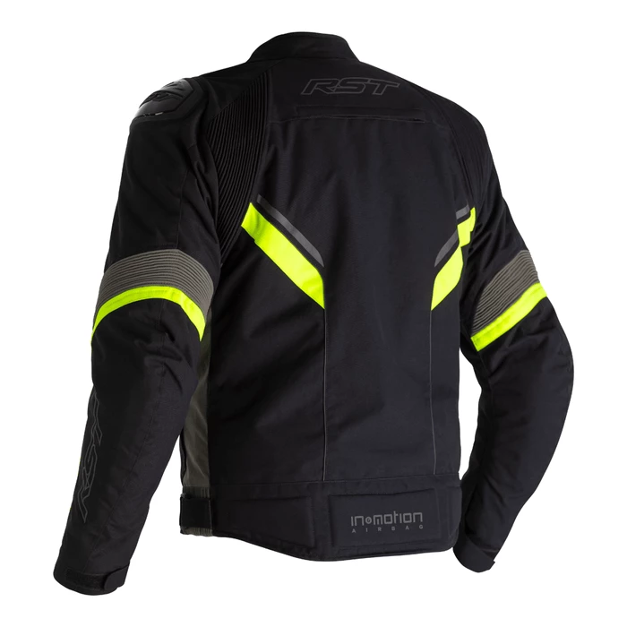Hot Sale ✨ RST Sabre Waterproof Airbag Jacket Black/Grey/Yellow Fluo 🌟 - Image 2
