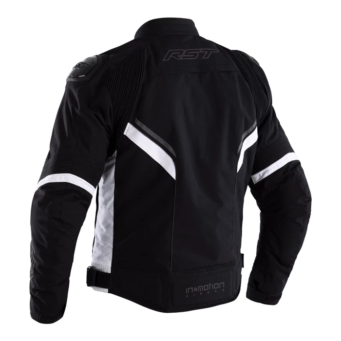 Best Sale โ๏ธ RST Sabre Waterproof Airbag Jacket Black/White โค๏ธ - Image 2
