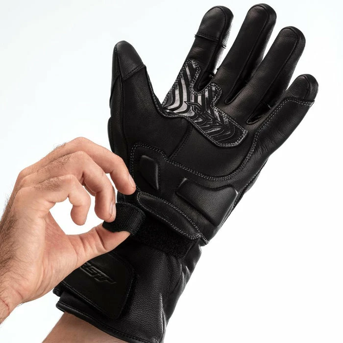 Wholesale ๐ RST Storm 2 Leather Waterproof Gloves Black ๐ - Image 3