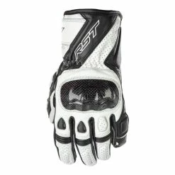 Hot Sale โญ RST Stunt III Leather Gloves Black/White ๐