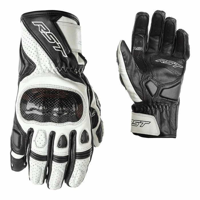 Discount โจ RST Stunt III ๐ฉ Women's Leather Gloves Black/White ๐ - Image 2