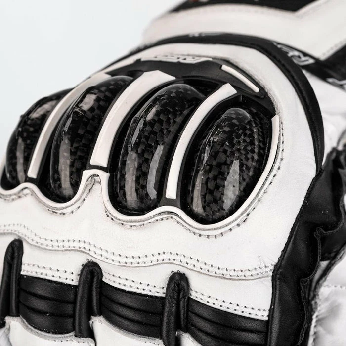 Outlet ๐ RST TracTech Evo 4 Leather Gloves Black/White ๐ - Image 4