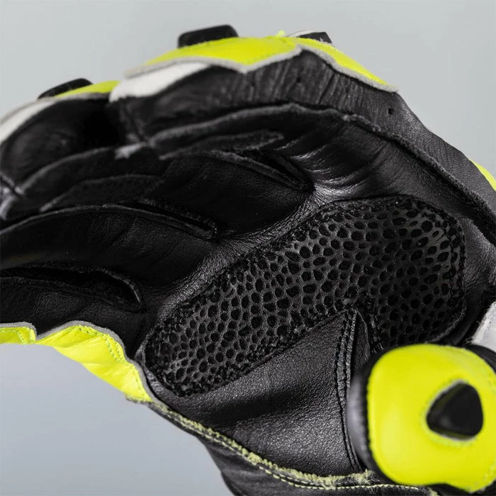 Cheap 😍 RST TracTech Evo 4 Leather Gloves Black/Yellow Fluo 👍 - Image 5