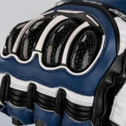 Top 10 😉 RST TracTech Evo 4 Leather Gloves Blue/White ⭐ -Richa Shop RST TracTech Evo 4 Leather Gloves BlueWhite 3 700x700