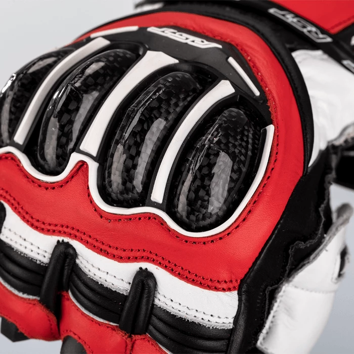 Buy ๐ RST Tractech Evo 4 Leather Gloves Black/Red ๐ - Image 4