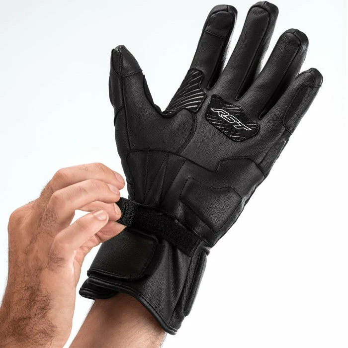 New ๐ RST Turbine Leather Gloves Black ๐ฅฐ - Image 2