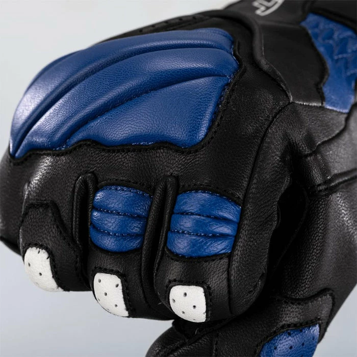 Budget ๐คฉ RST Turbine Leather Gloves Black/Blue ๐ - Image 3